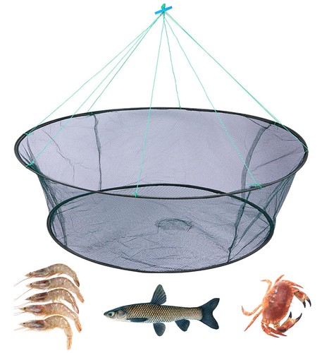 Foldable fishing net nylon - net,,