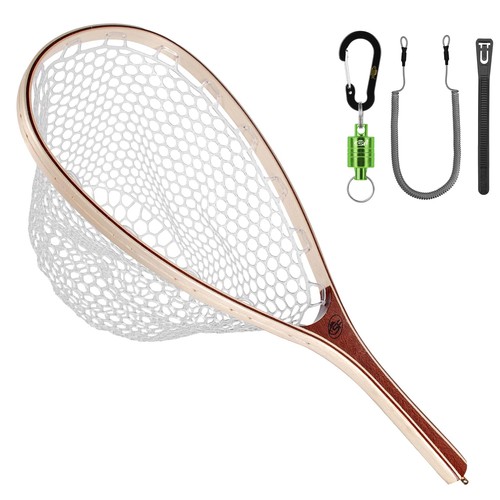 Fly fishing landing net soft - fly, net,